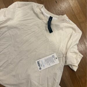 lululemon athletica Men's Short Sleeve Tee in Cream